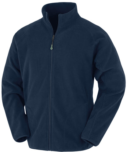 Result Recycled R907X Recycled microfleece jacket in Navy