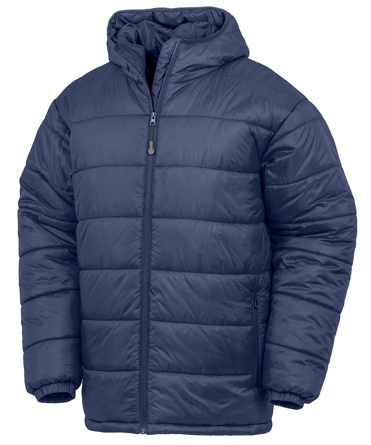 Result Recycled R910X Recycled hooded padded parka in Navy