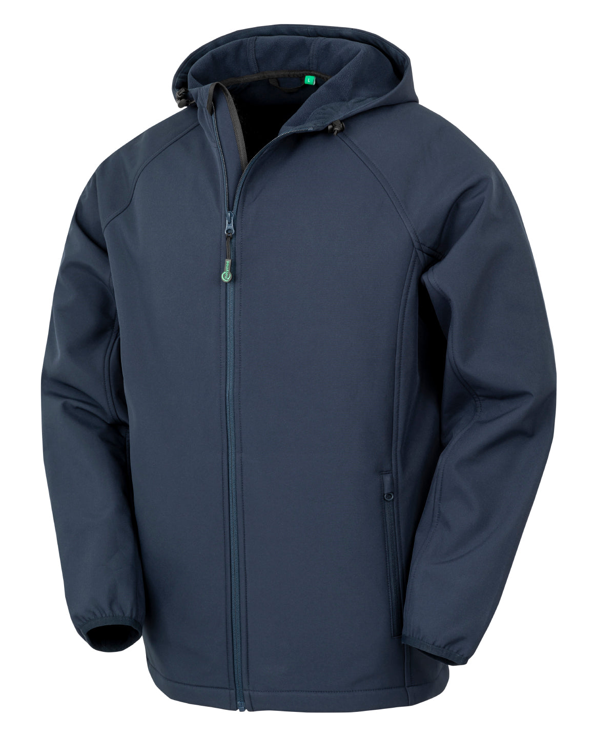 Result Recycled R911M Recycled 3-layer printable hooded softshell in Navy