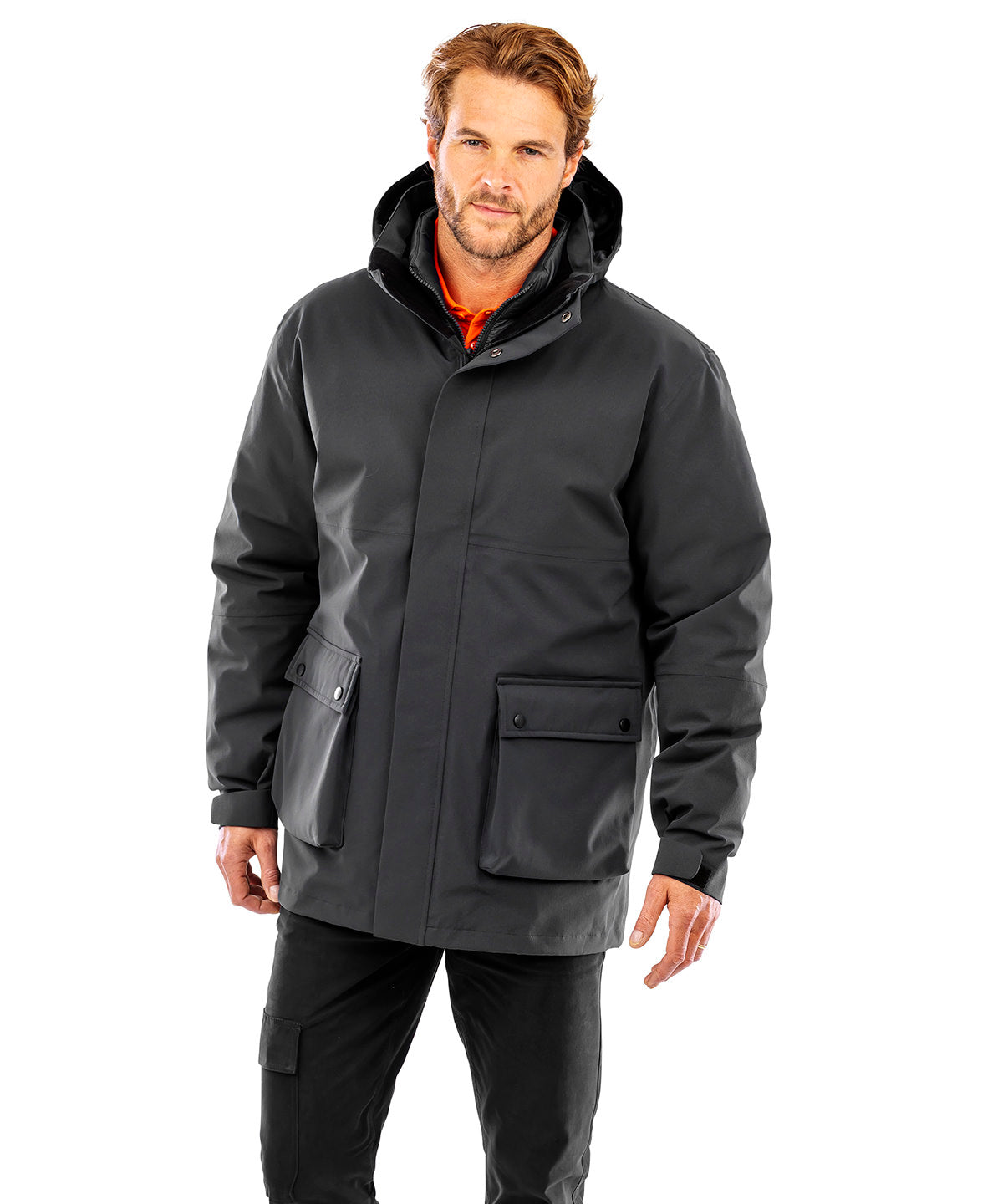 Result Recycled R920X Recycled 3-in-1 padded ripstop jacket