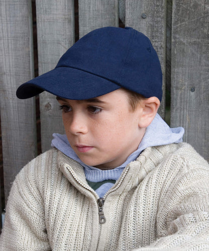 Result Headwear RC24J Junior low-profile heavy brushed cotton cap
