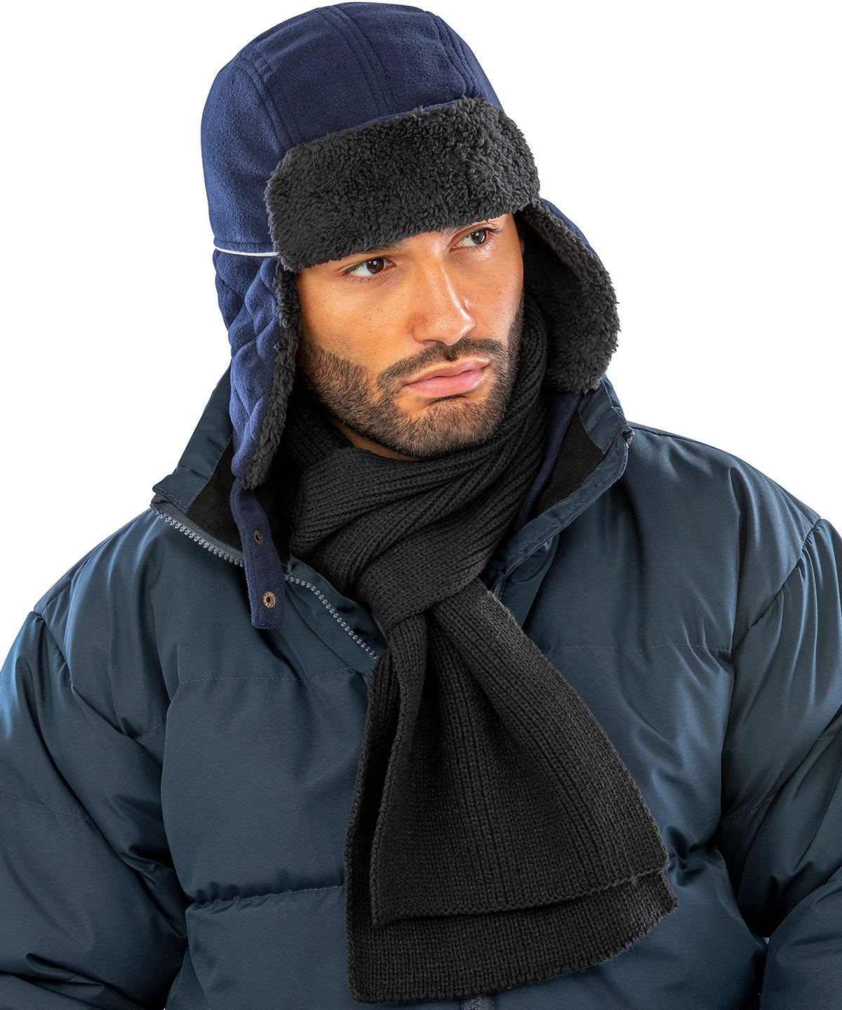 Result Winter Essentials RC32X Ocean trapper hat