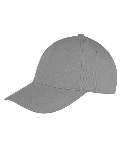 Result Recycled RC981 Core recycled low-profile cap in Dove Grey