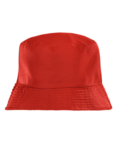 Result Recycled RC985 Core recycled reversible bucket hat in Red