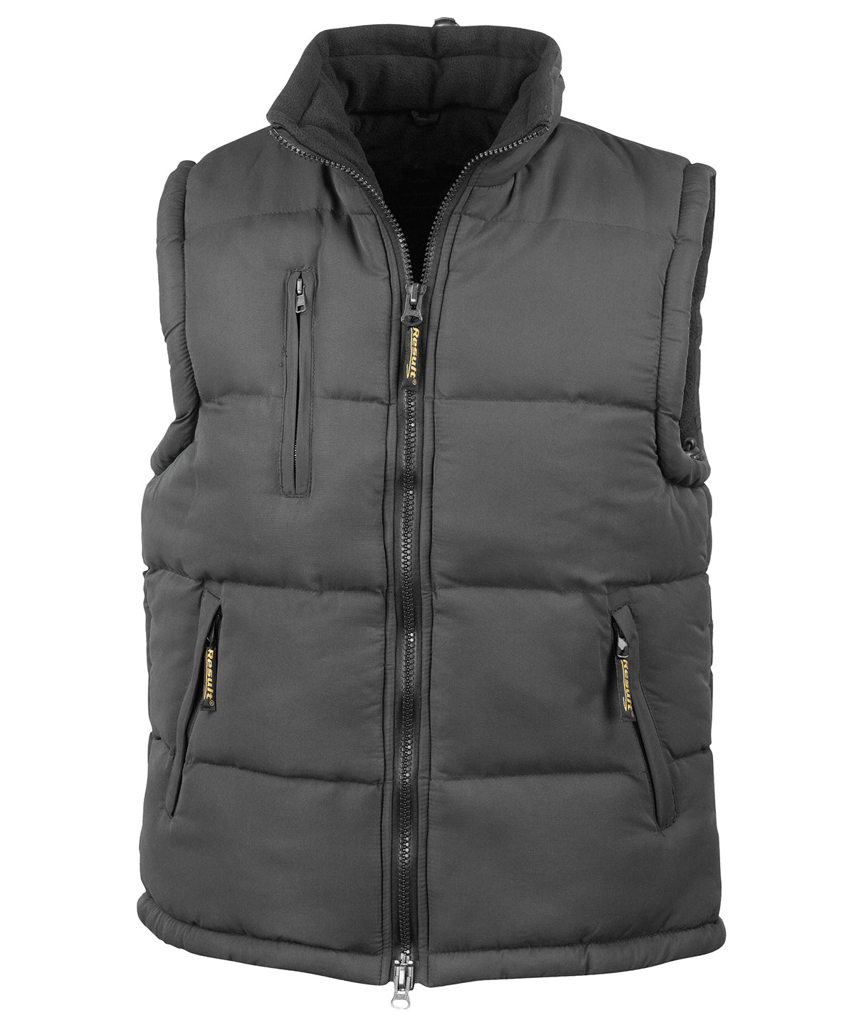 Result RE88A Ultra padded bodywarmer in Black