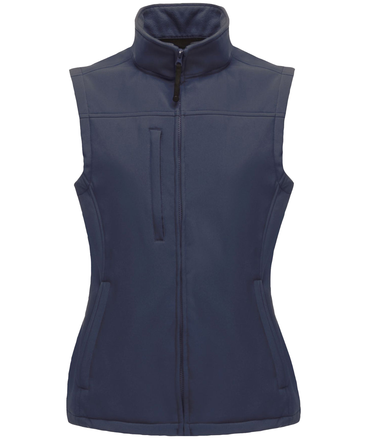 Regatta Professional RG155 Women's Flux softshell bodywarmer in Navy/Navy