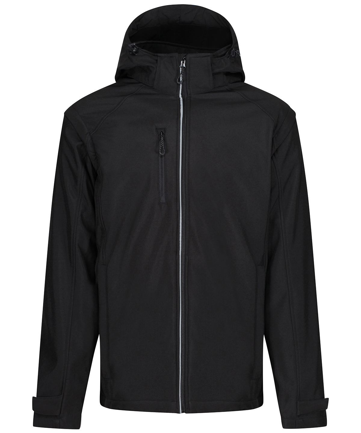 Regatta Professional RG320 Erasmus 4-in-1 softshell jacket in Black (Black)