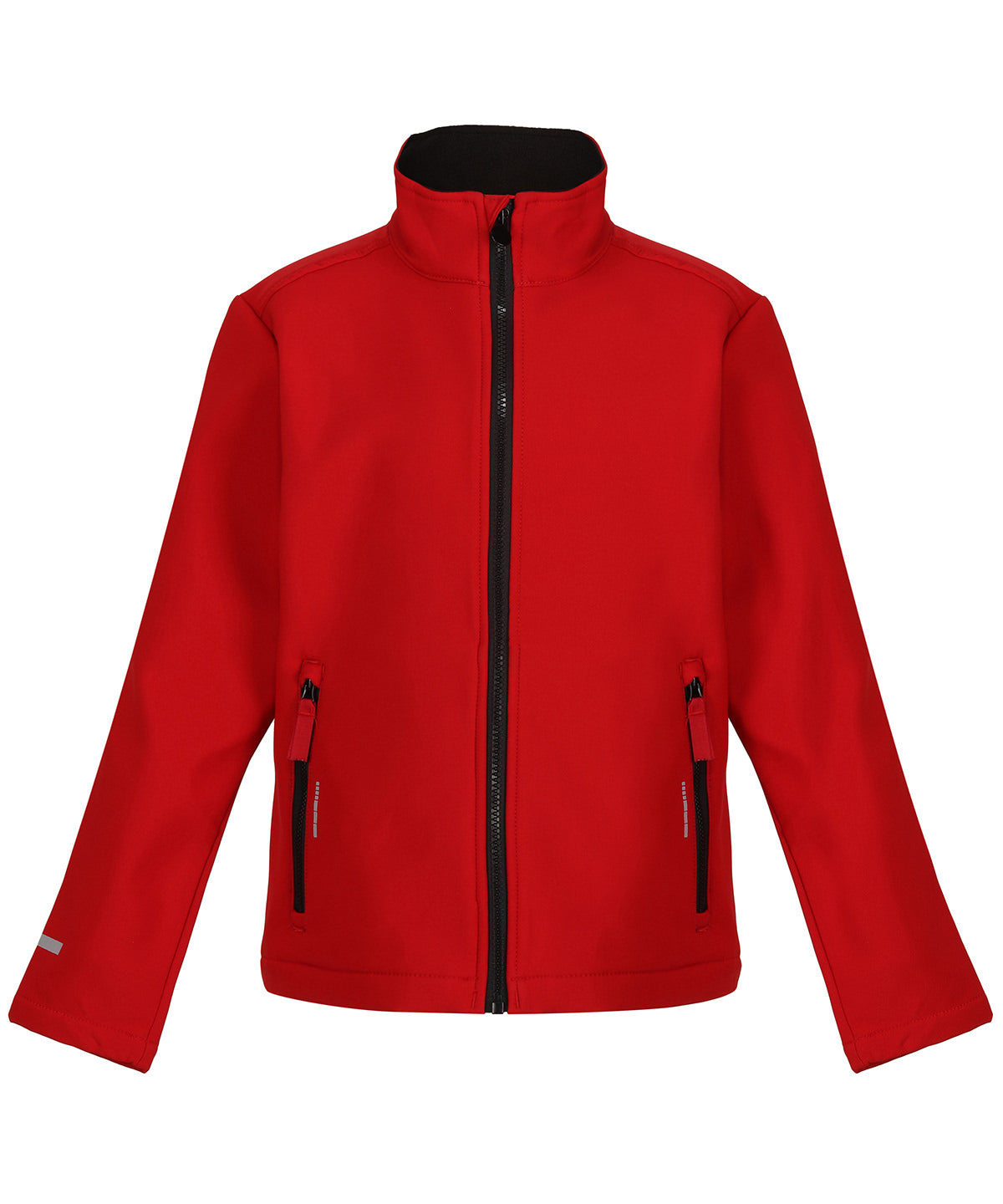 Regatta Junior RG332 Kids Ablaze softshell jacket in Classic Red/Black