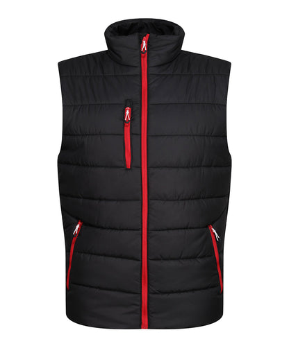 Regatta Professional RG340 Navigate thermal bodywarmer in Black/Classic Red