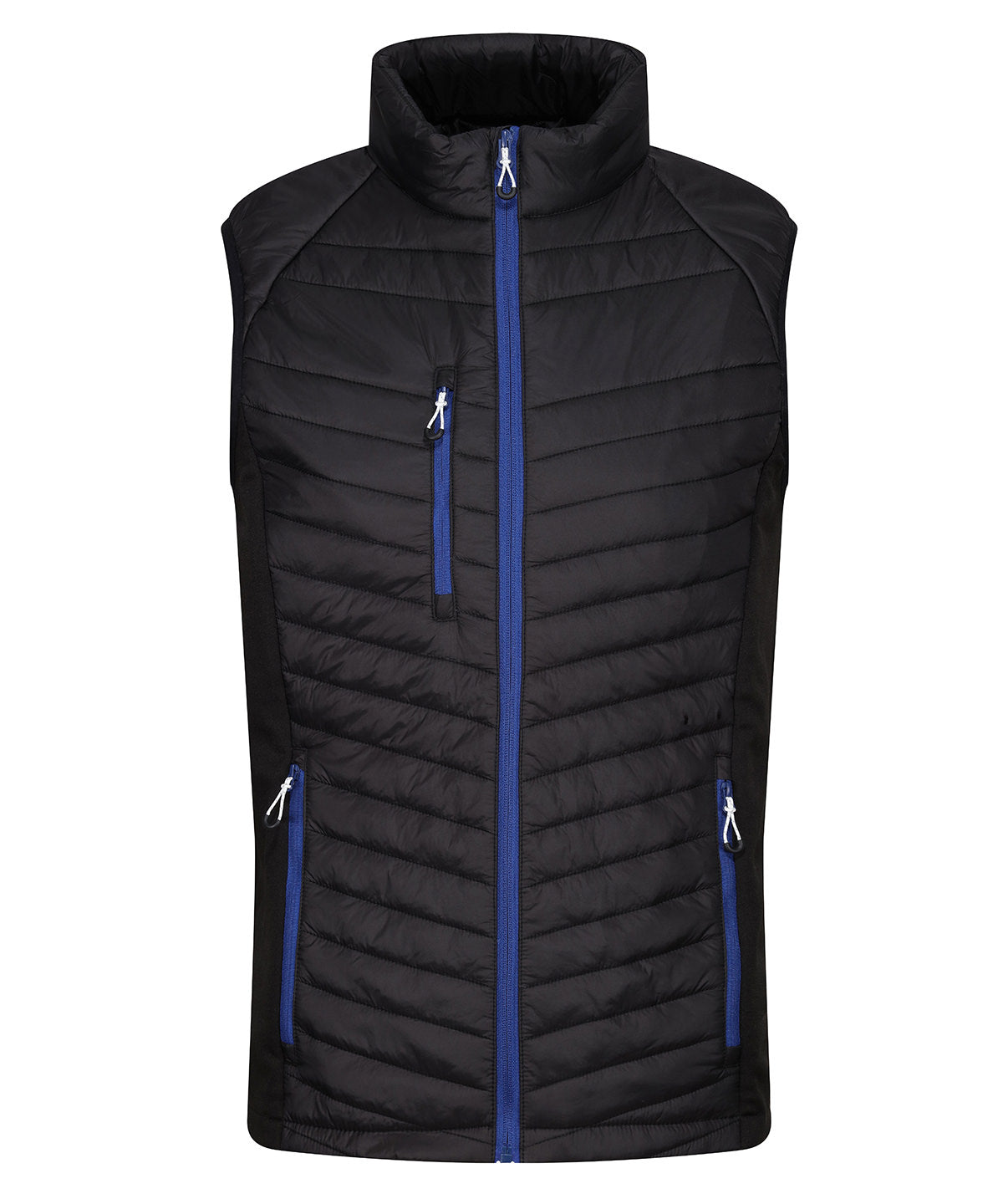 Regatta Professional RG341 Navigate hybrid bodywarmer in Black/New Royal