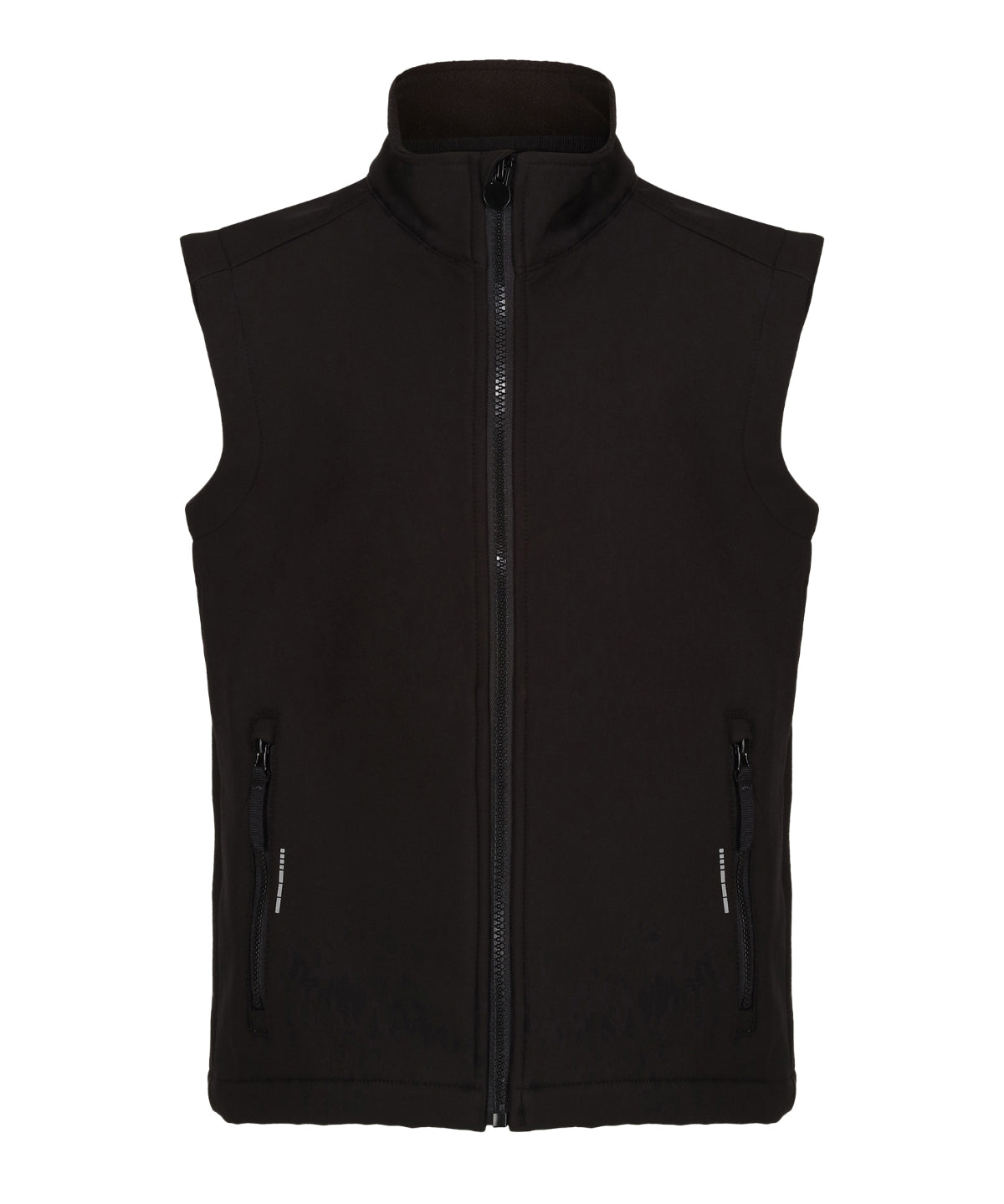 Regatta Junior RG342 Junior Ablaze softshell bodywarmer in Black/Black