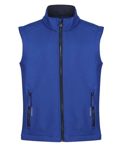 Regatta Junior RG342 Junior Ablaze softshell bodywarmer in New Royal/Navy