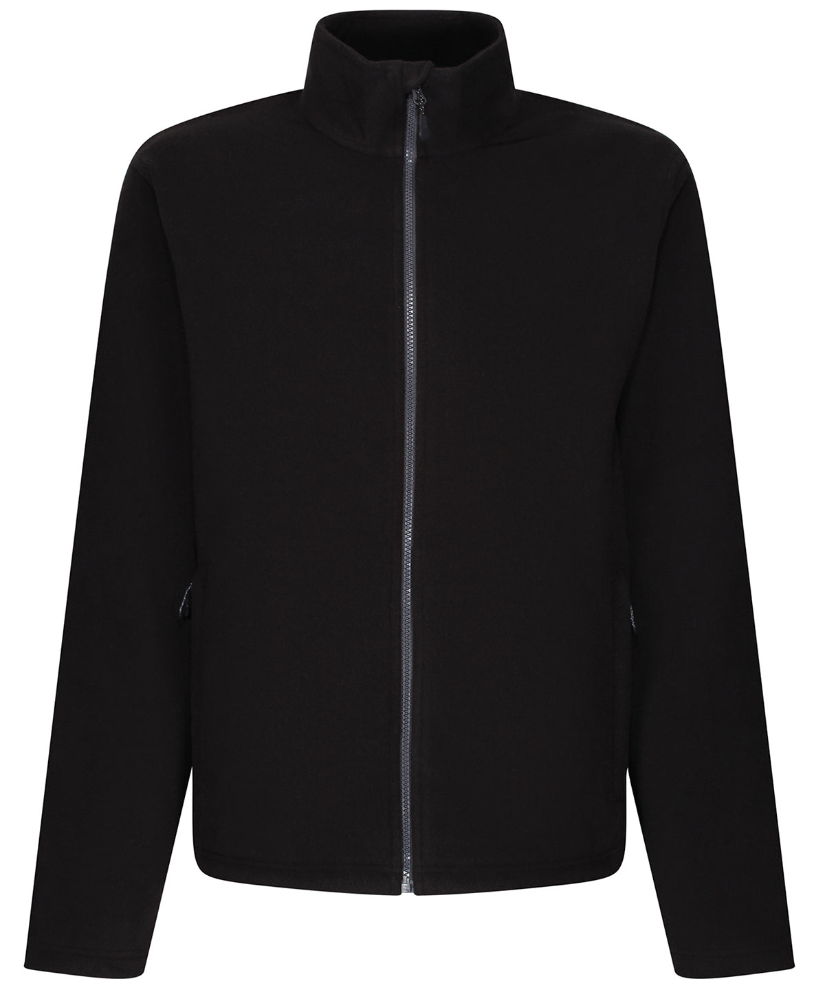 Regatta Honestly Made RG360 Honestly made recycled full zip microfleece in Black