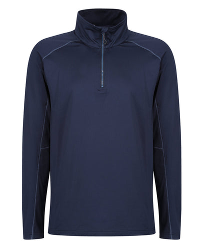 Regatta Professional RG365 Core stretch half-zip mid-layer in Navy