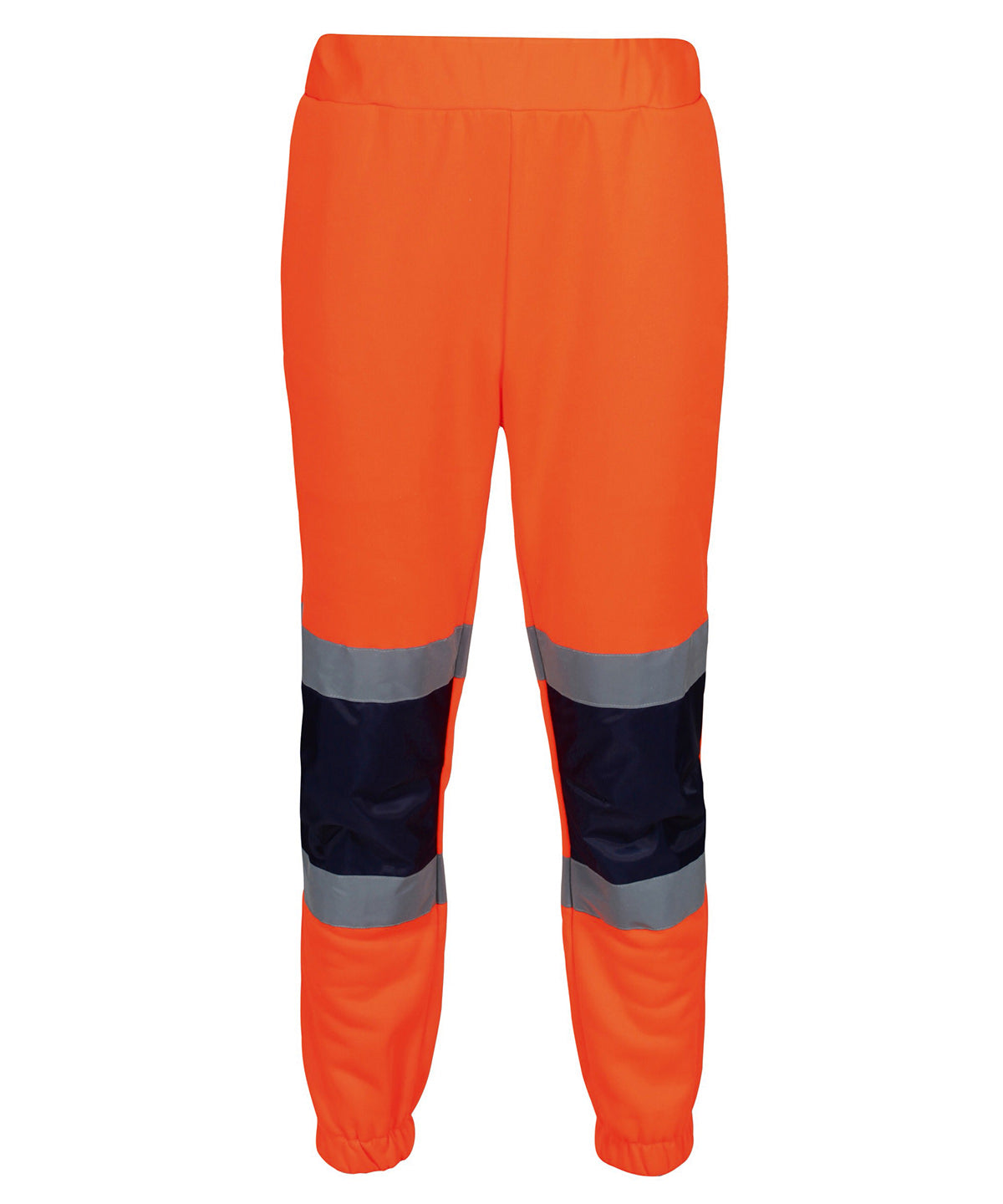 Regatta High Visibility RG459 Pro hi-vis joggers in Orange/Navy