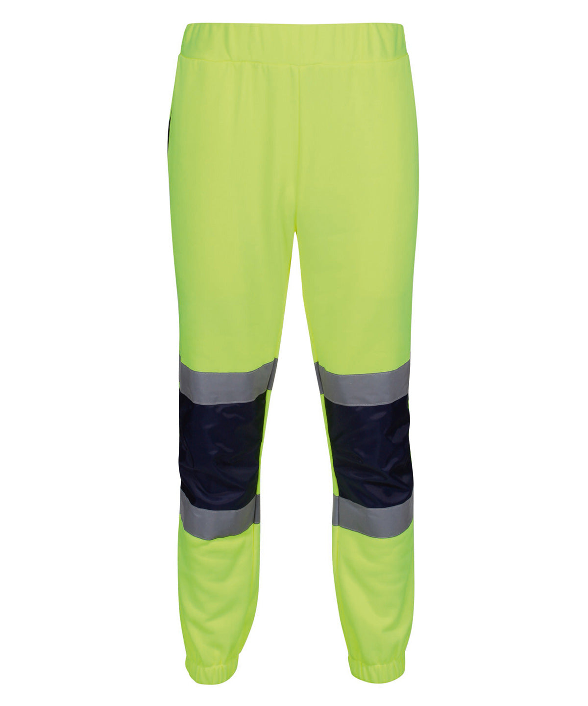 Regatta High Visibility RG459 Pro hi-vis joggers in Yellow/Navy