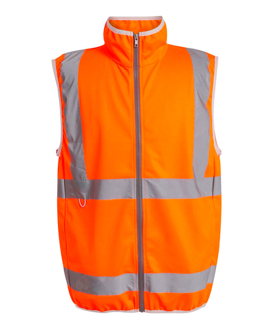 Regatta High Visibility RG472 Pro hi-vis full-zip gilet in Orange