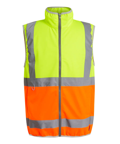 Regatta High Visibility RG472 Pro hi-vis full-zip gilet in Yellow/Orange