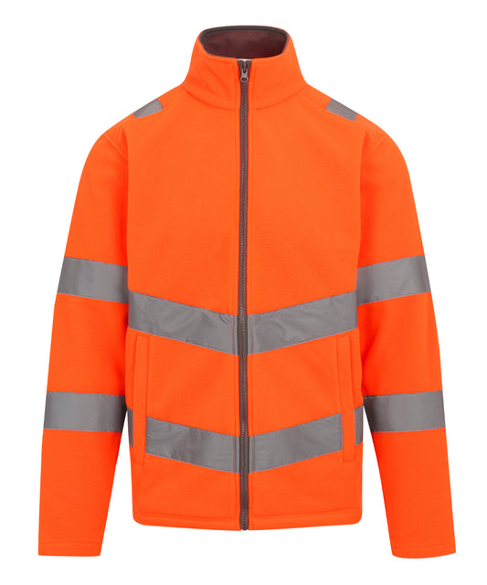 Regatta High Visibility RG474 Hi-vis Pro contract Thor fleece in Orange
