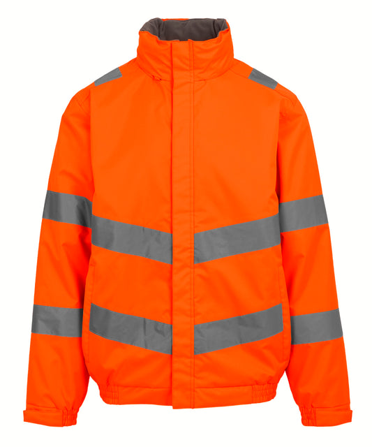 Regatta High Visibility RG477 Hi-vis Pro contract Dover jacket in Orange
