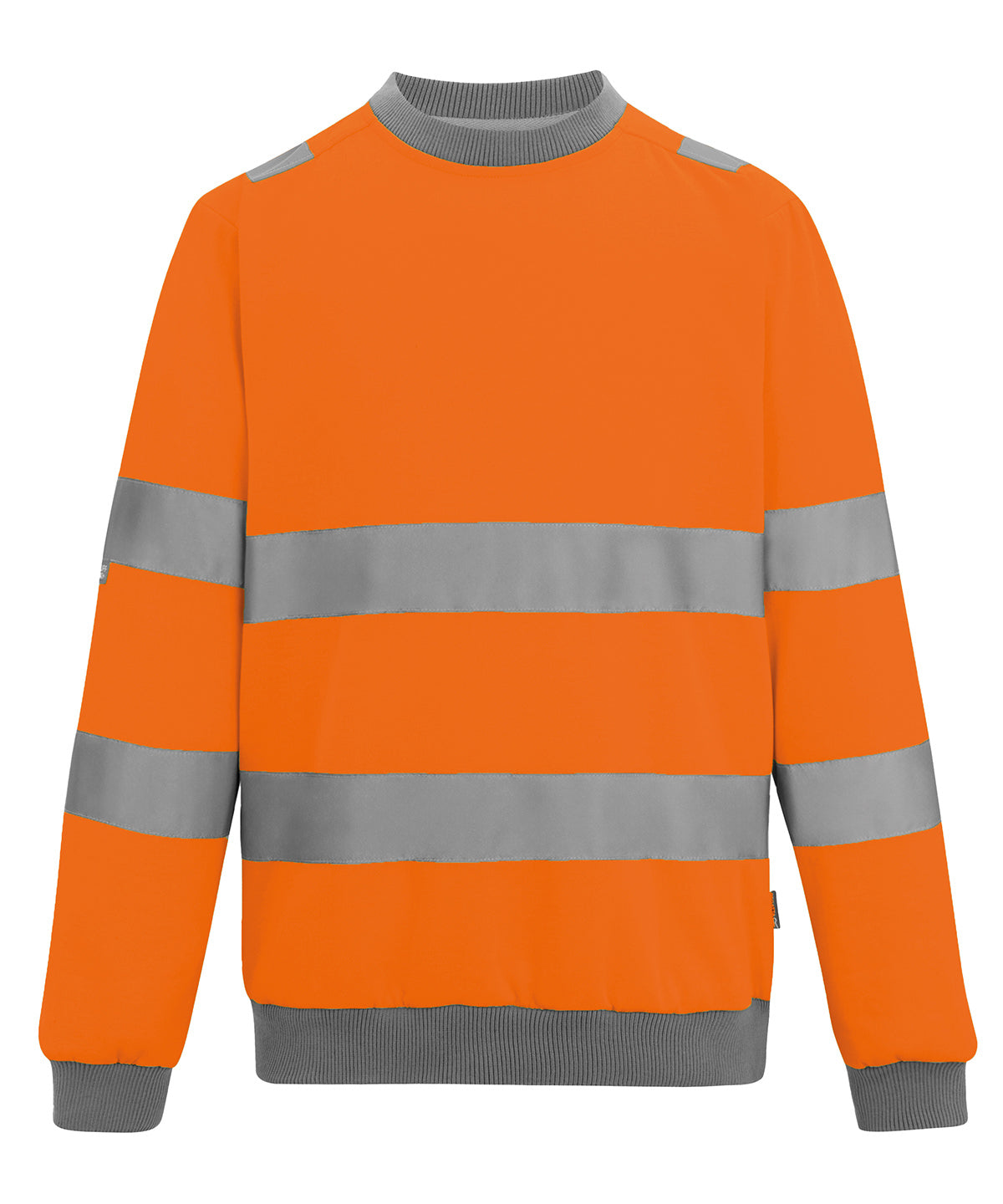 Regatta High Visibility RG487 Hi-vis Pro contrast crew neck sweatshirt in Orange