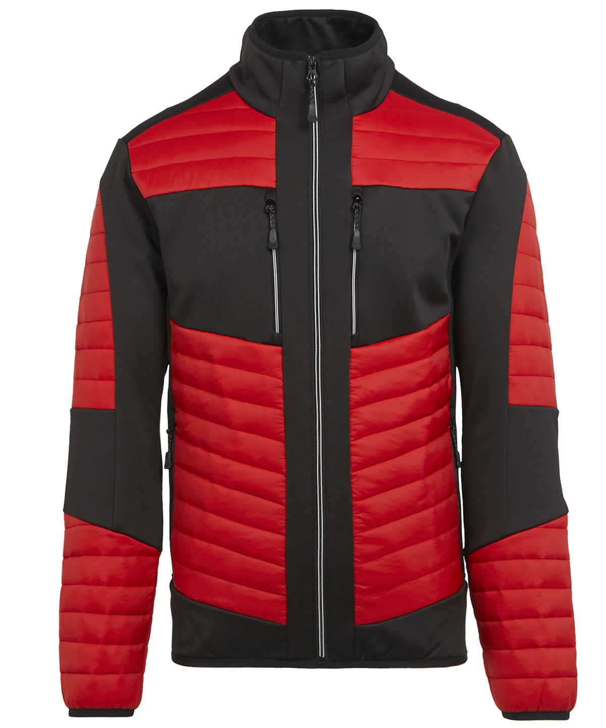 Regatta Professional RG540 E-Volve unisex thermal hybrid jacket in Classic Red/Black