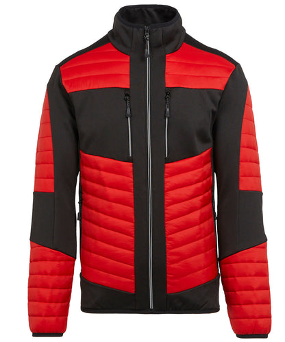 Regatta Professional RG540 E-Volve unisex thermal hybrid jacket in Classic Red/Black