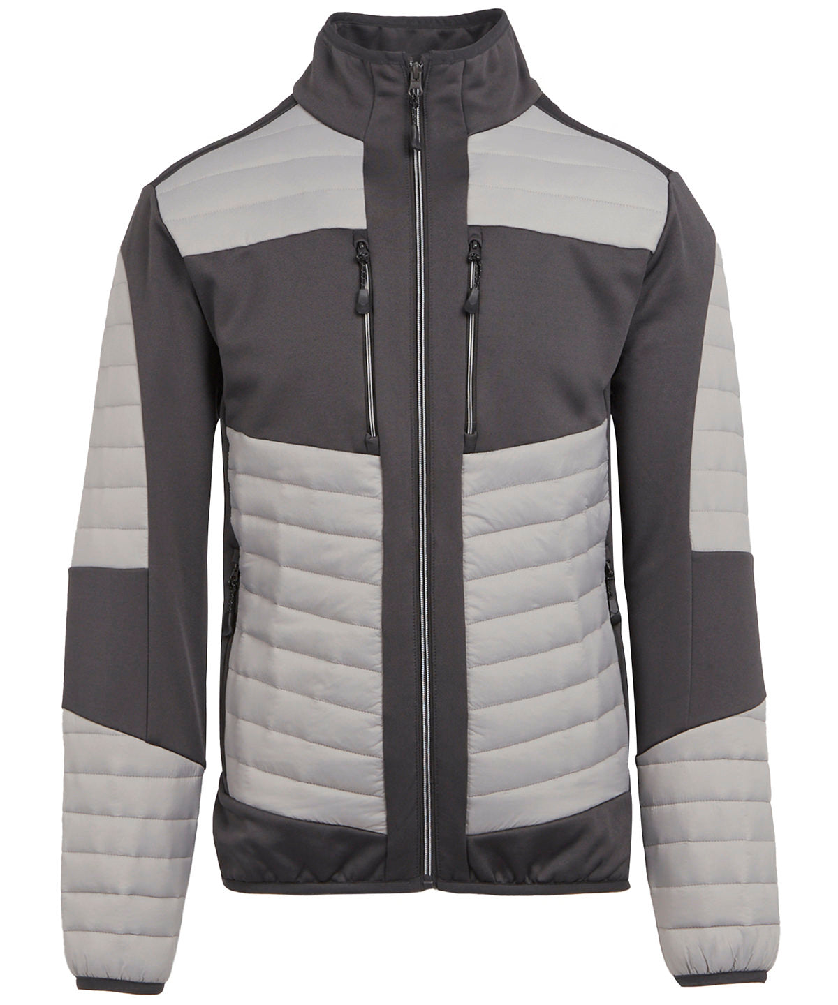 Regatta Professional RG540 E-Volve unisex thermal hybrid jacket in Mineral Grey/Ash