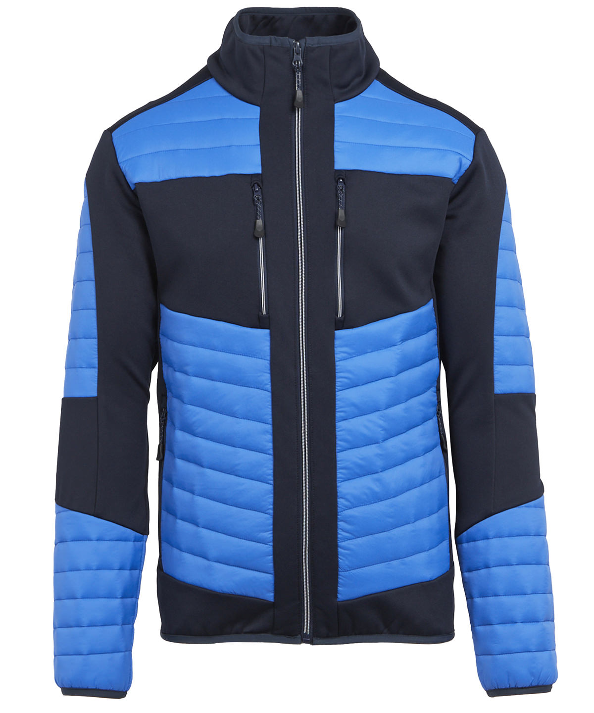 Regatta Professional RG540 E-Volve unisex thermal hybrid jacket in Strong Blue/Navy