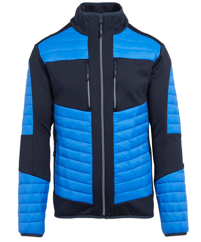 Regatta Professional RG540 E-Volve unisex thermal hybrid jacket in Strong Blue/Navy