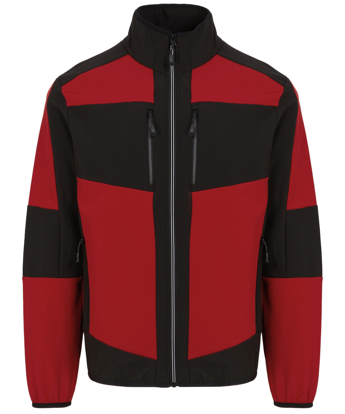 Regatta Professional RG541 E-Volve unisex 2-layer softshell jacket in Classic Red/Black