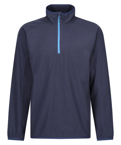 Regatta Professional RG582 Navigate half-zip fleece in Navy/French Blue