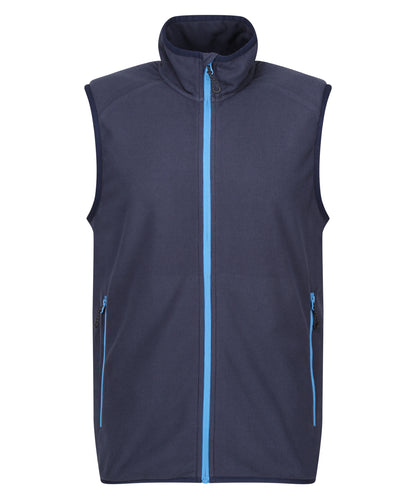 Regatta Professional RG583 Navigate fleece bodywarmer in Navy/French Blue