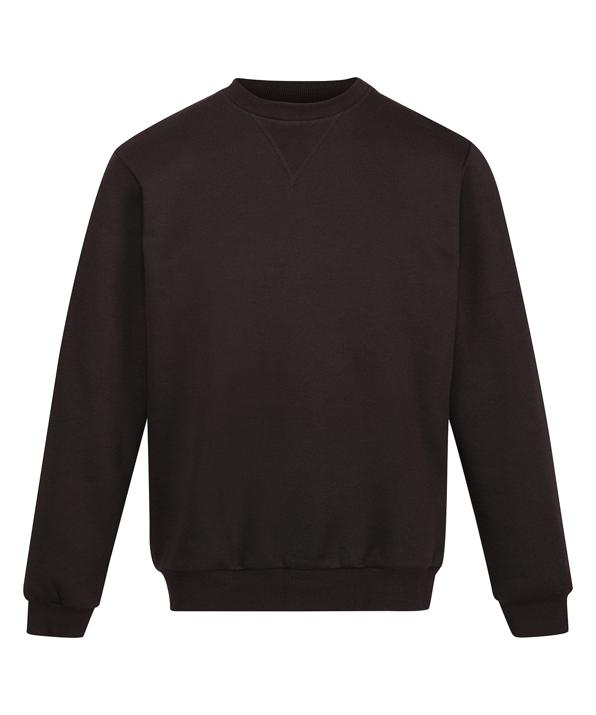 Regatta Professional RG614 Pro crew neck sweatshirt in Black