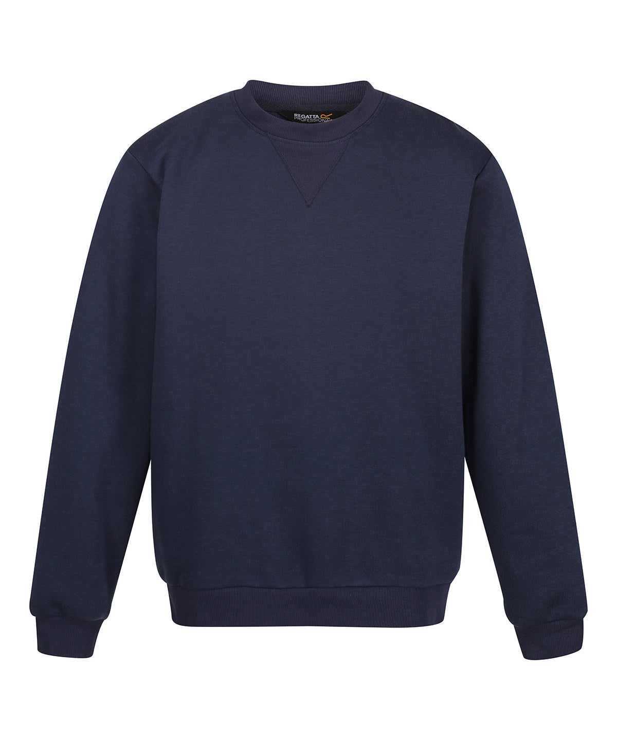 Regatta Professional RG614 Pro crew neck sweatshirt in Navy