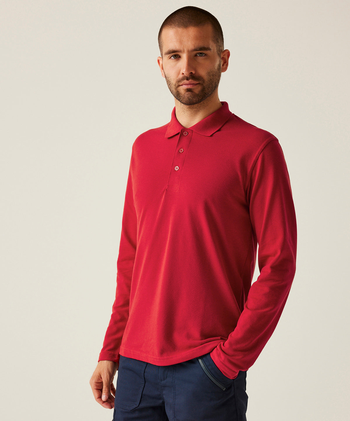 Regatta Professional RG615 Pro 65/35 long sleeve polo