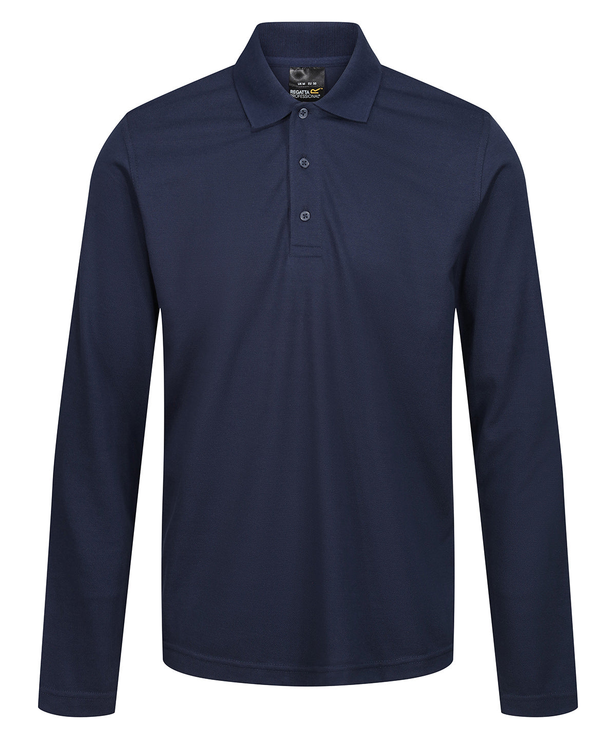 Regatta Professional RG615 Pro 65/35 long sleeve polo in Navy