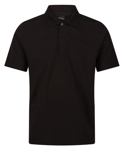 Regatta Professional RG616 Pro 65/35 short sleeve polo in Black