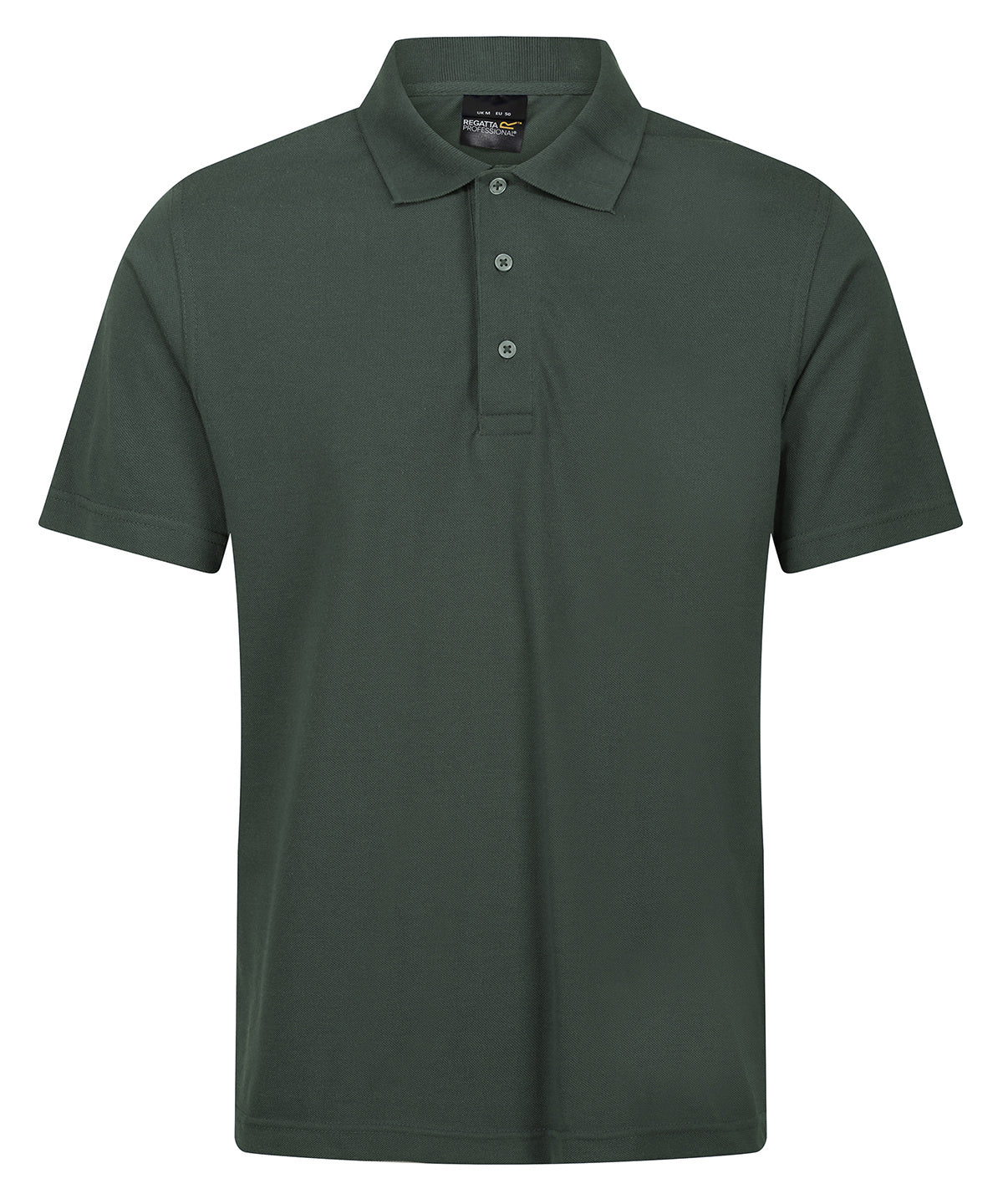 Regatta Professional RG616 Pro 65/35 short sleeve polo in Dark Green