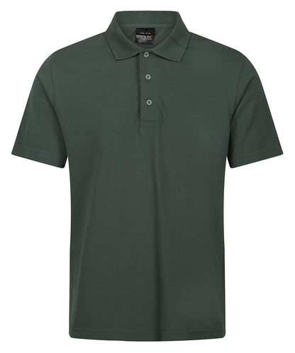 Regatta Professional RG616 Pro 65/35 short sleeve polo in Dark Green