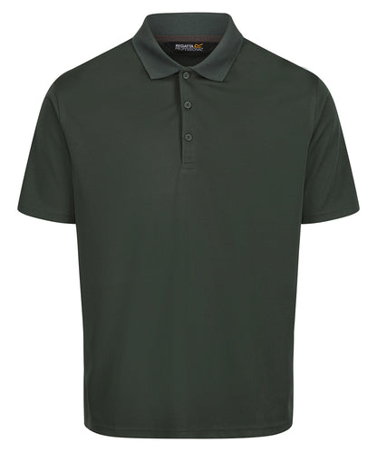Regatta Professional RG617 Pro wicking polo in Dark Green