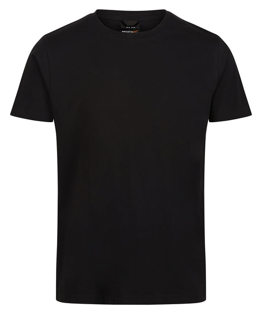 Regatta Professional RG618 Pro soft-touch cotton t-shirt in Black