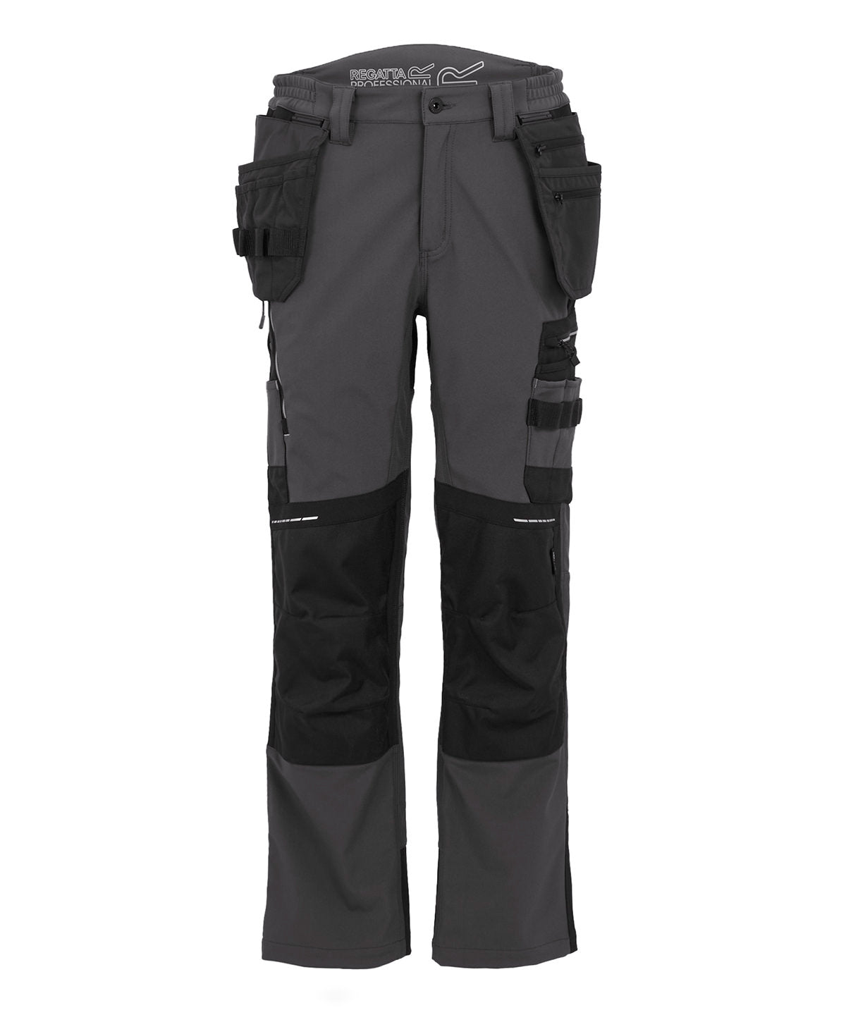 Regatta Professional RG632 4-Tex stretch holster trousers in Slate Grey/Black