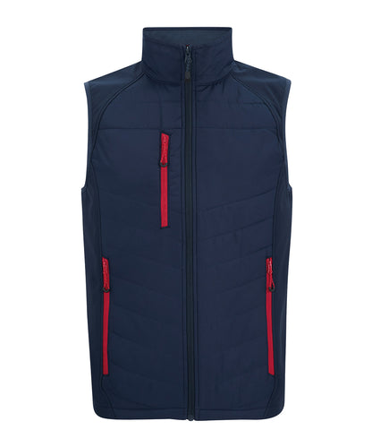 Regatta Professional RG643 Pro universal bodywarmer in Navy/Classic Red