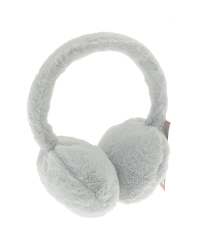 Ribbon RI020 Faux fur earmuffs in Grey