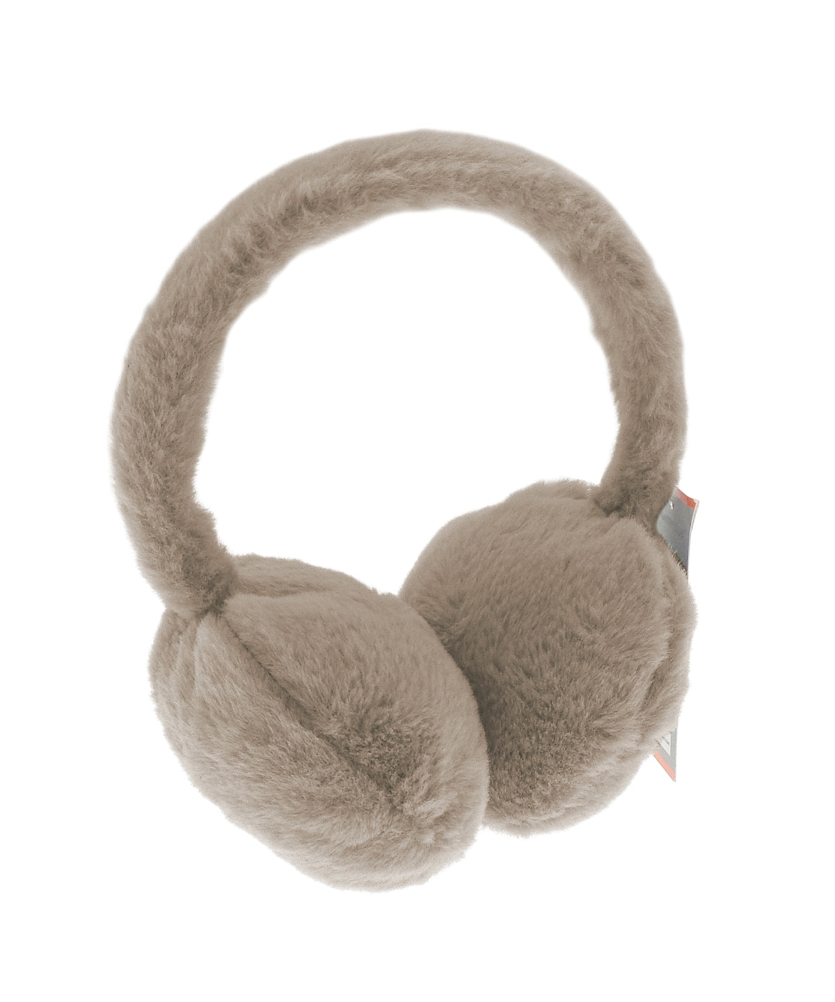 Ribbon RI020 Faux fur earmuffs in Natural