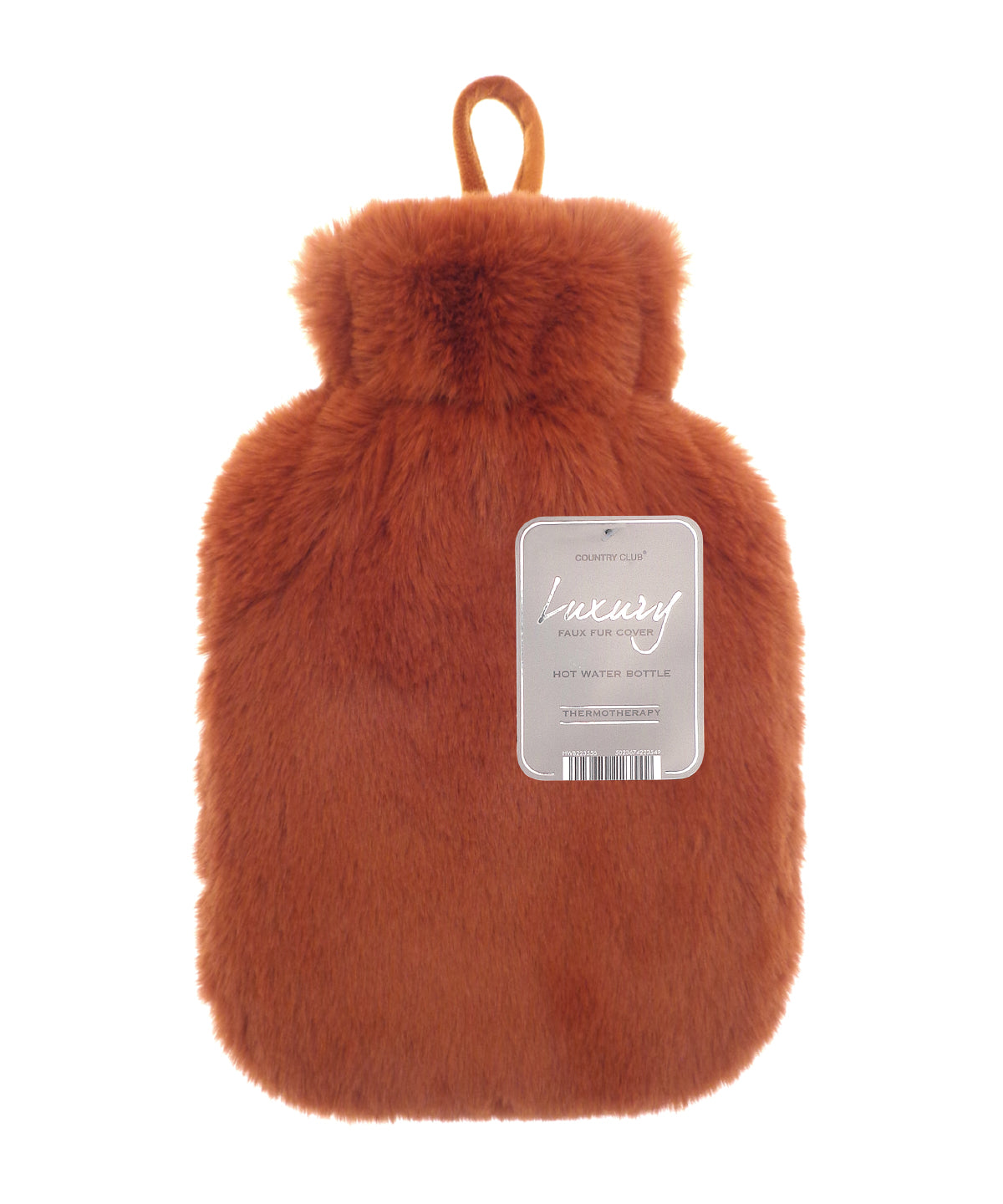 Ribbon RI021 Super luxury faux fur hot water bottle and cover in Bronze