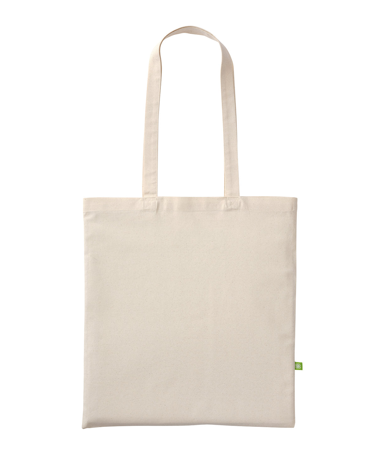 Nutshell® RL060 Organic cotton shopper long handle in Natural
