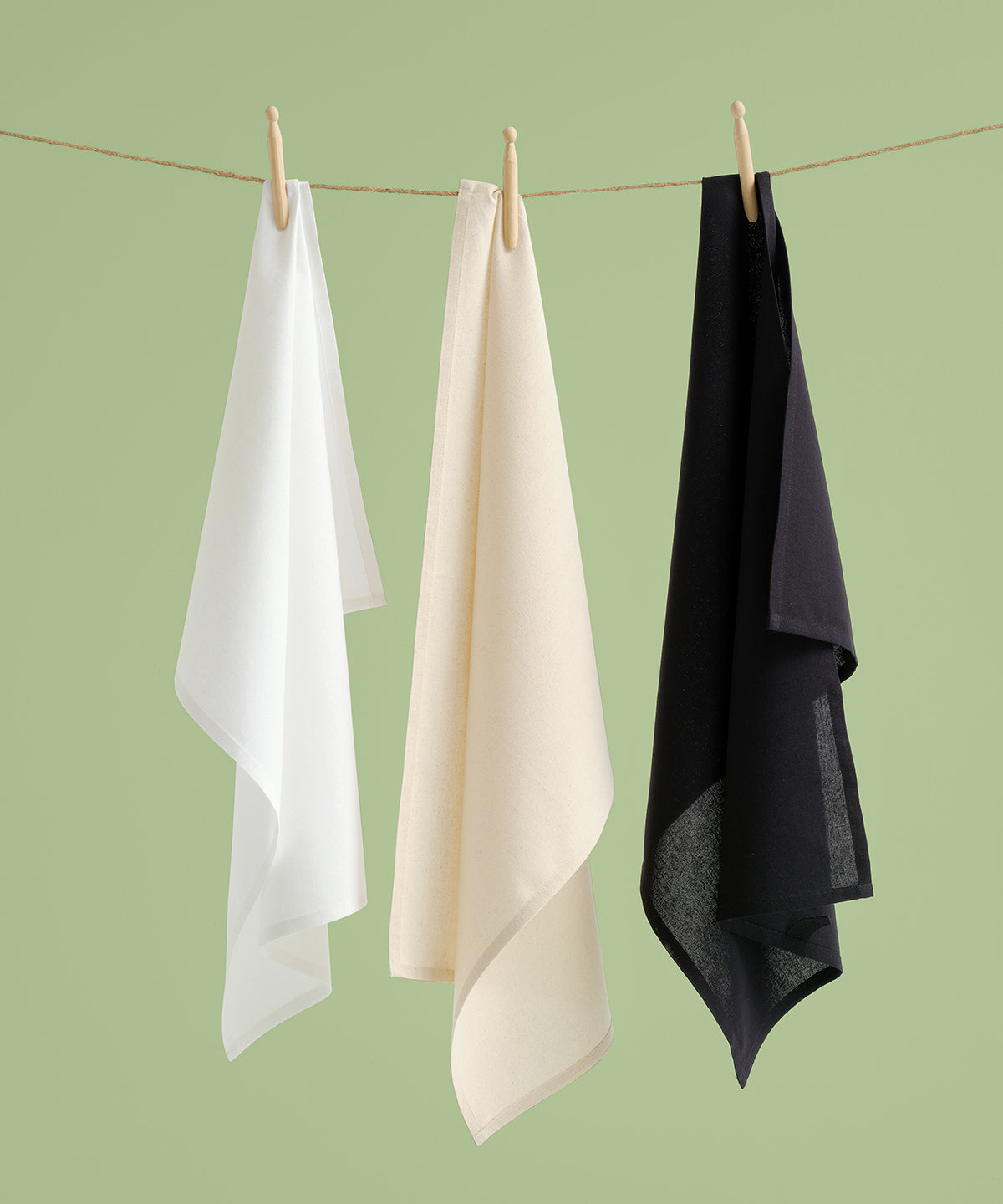 Nutshell® RL095 Organic cotton tea towel