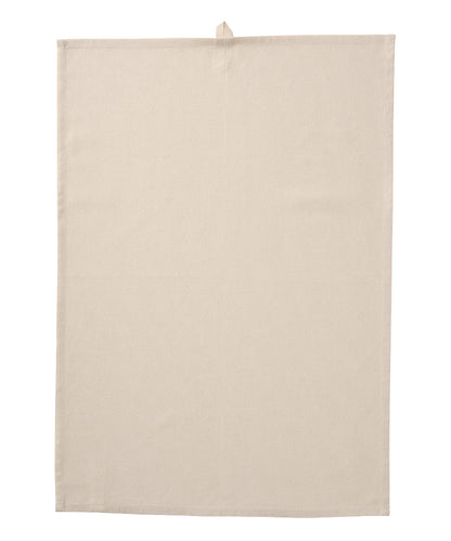 Nutshell® RL095 Organic cotton tea towel in Natural